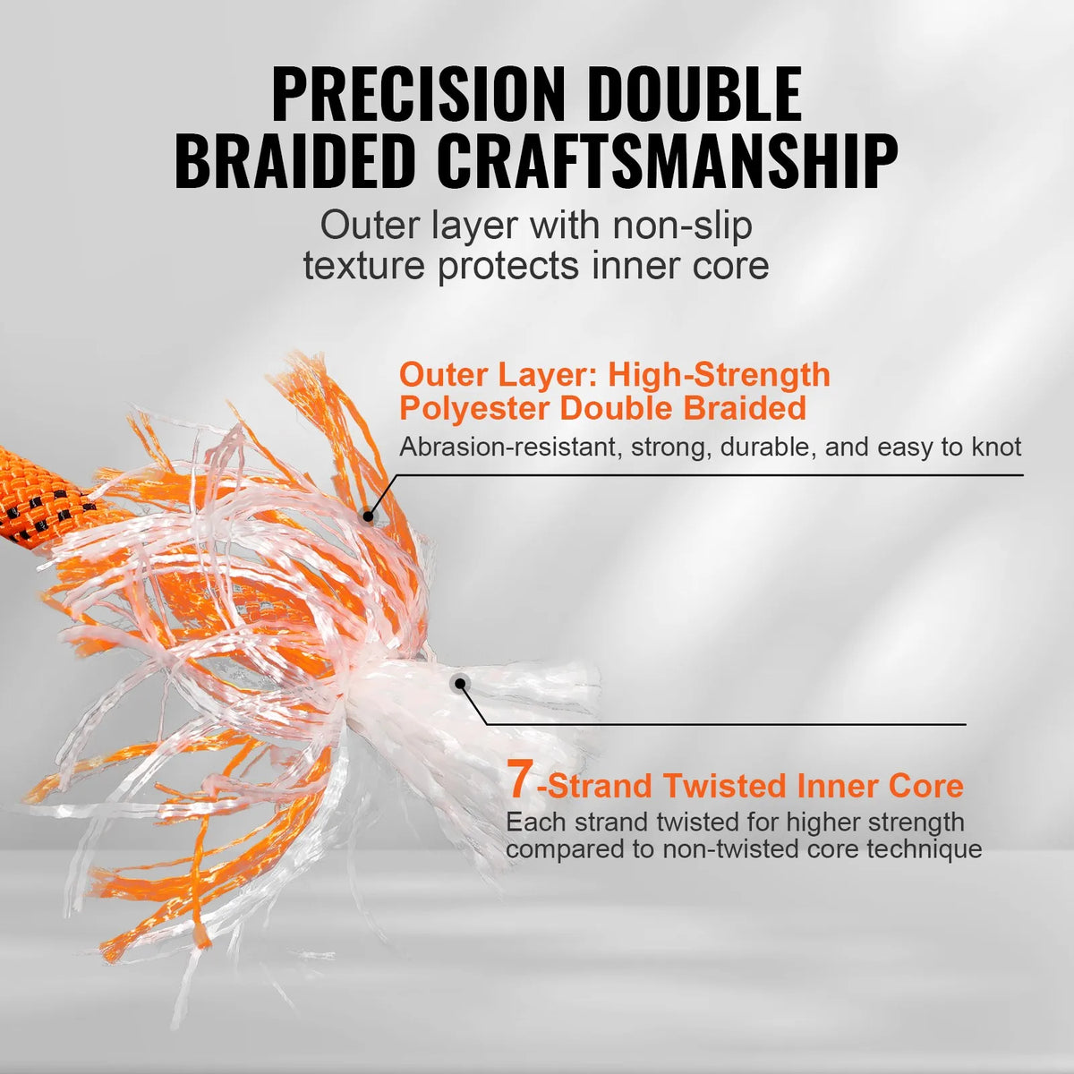 High Strength Arborist Tree Climbing Rope Made Of Premium Polyester