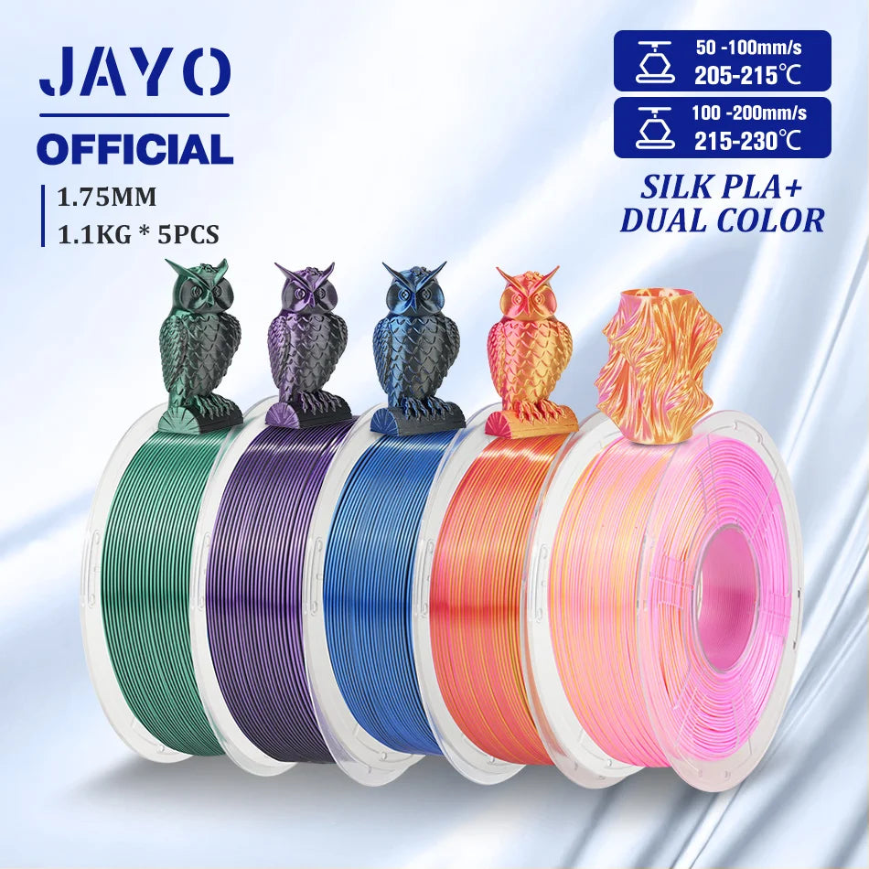 JAYO Premium PLA Filament For 3D Printing Low Shrinkage