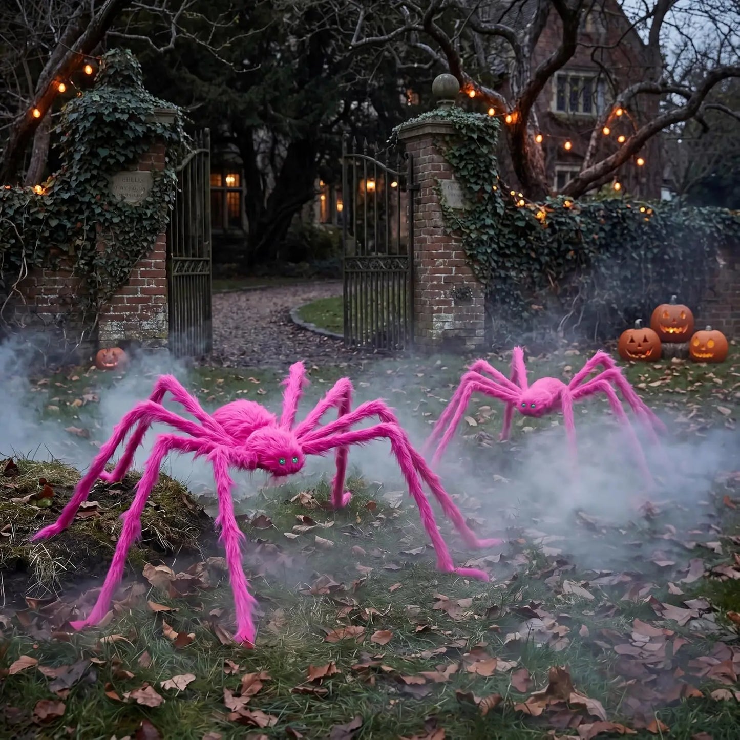 Joyfy Hairy Giant Spider Halloween Outdoor Indoor Decorations