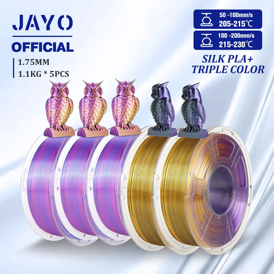 JAYO Premium PLA Filament For 3D Printing Low Shrinkage