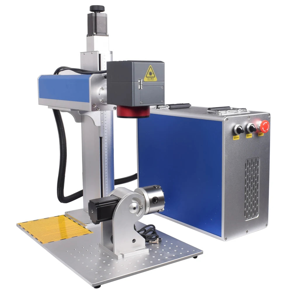 CNCZONE 100W Fiber Laser Marking Machine MOPA Engraver Ezcad3