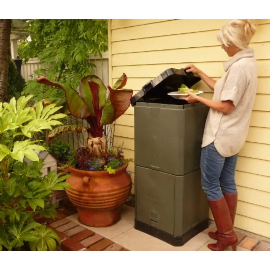 Aerobin Outdoor Insulated Composter For Heat Retention
