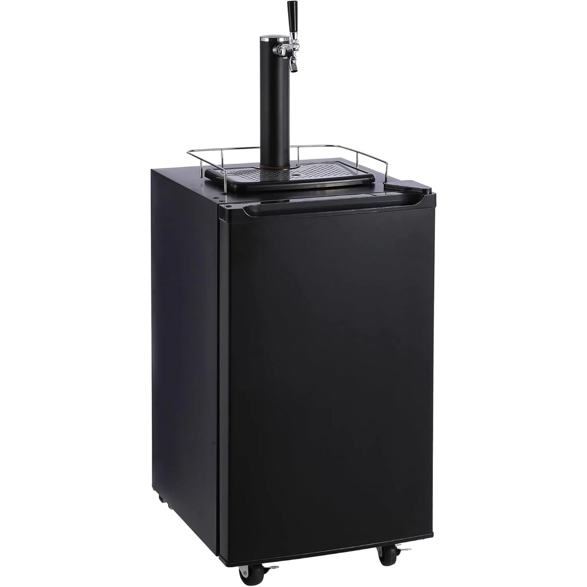 Twister Ck Beer Kegerator Stainless Steel Draft Station With Drip Tray