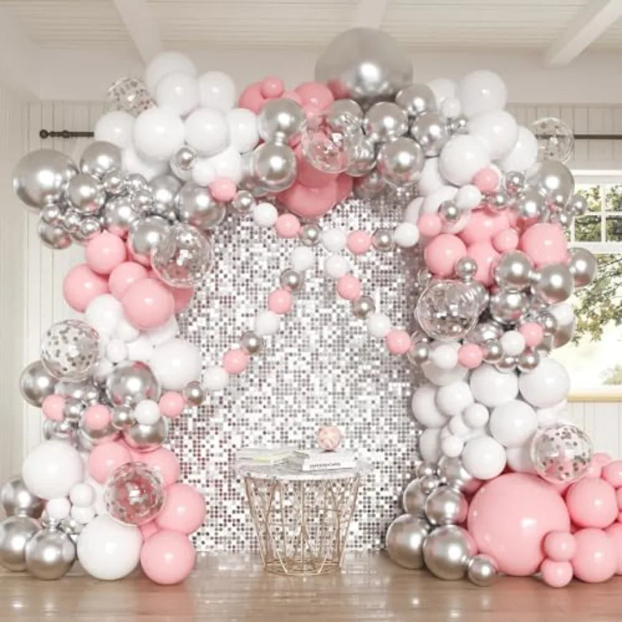 Balloon Arch Kit With Confetti Balloons For Weddings And Parties
