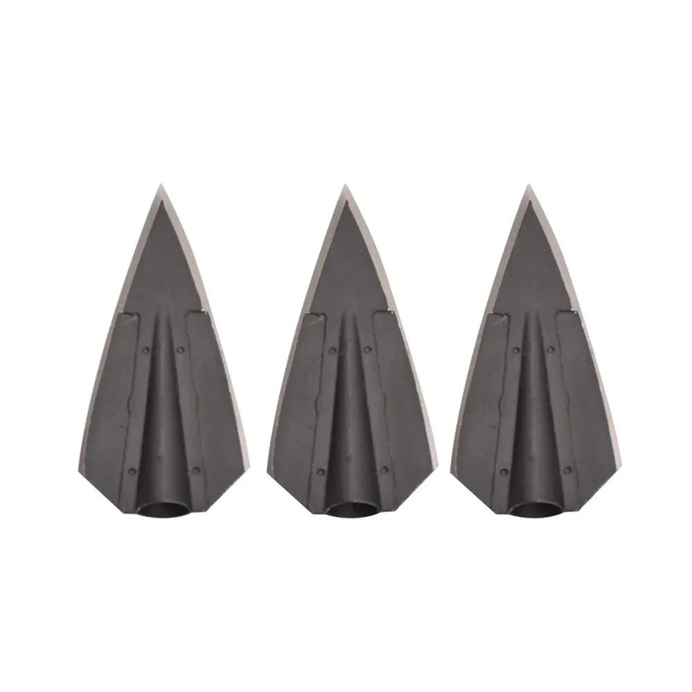 Alloy Steel Blade Arrowheads 115Grain Hunting Broadheads 12pcs Archery Arrow Points for OD 8mm Carbon Arrow Shaft Outdoor Target Practice