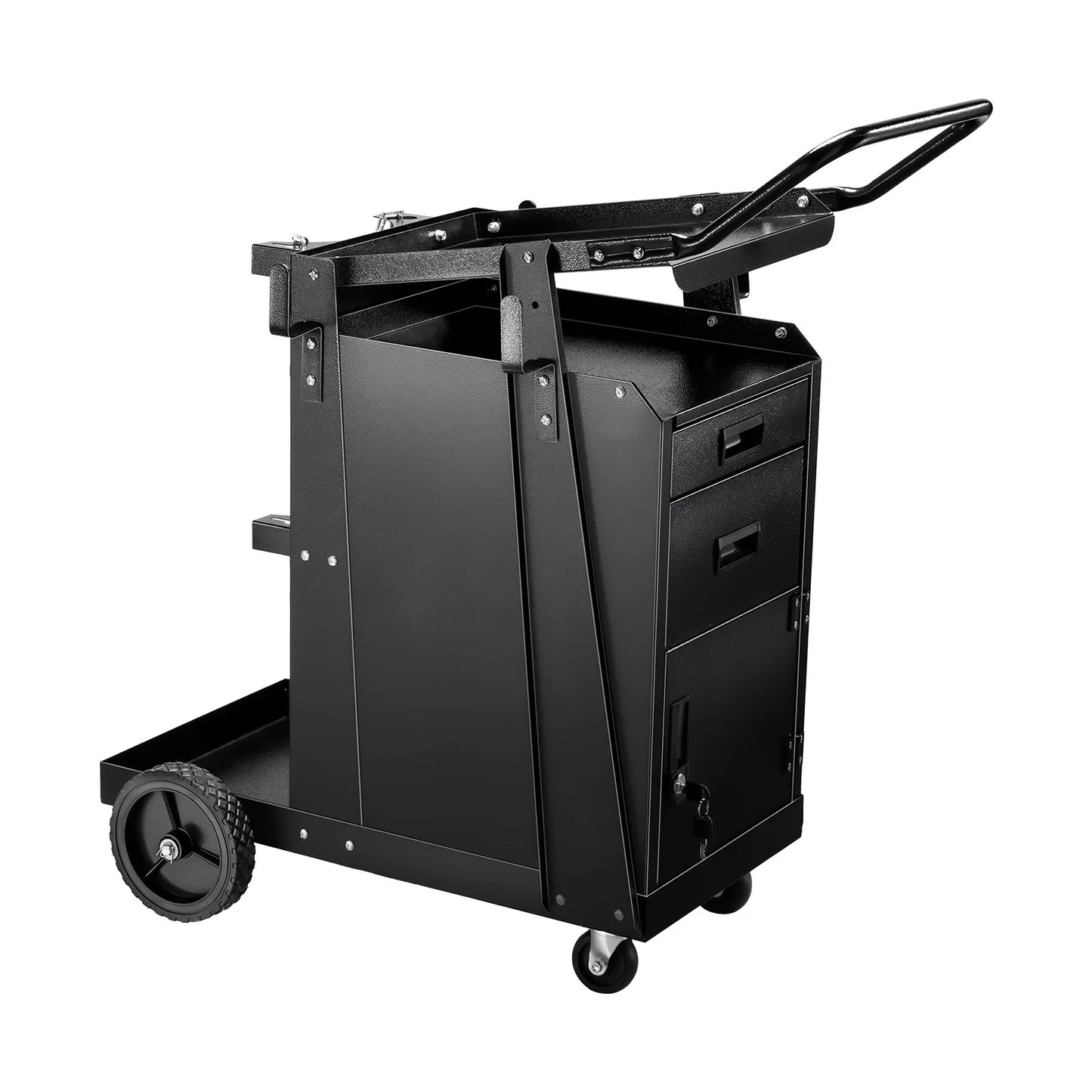 Vevor Heavy Duty Welding Cart With Dual Storage Drawers