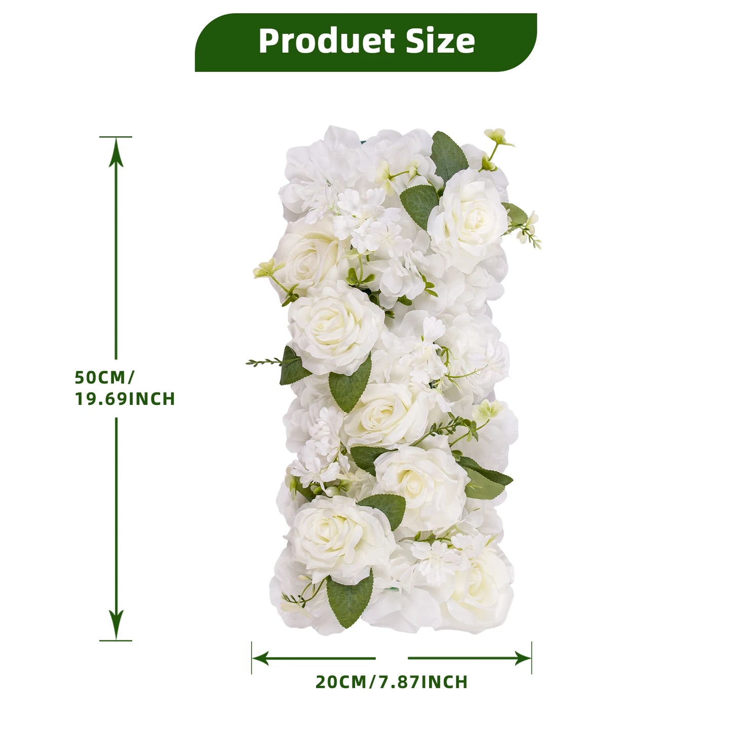 HiMISS Artificial Flower Garland For Wedding Arch And Party Decor