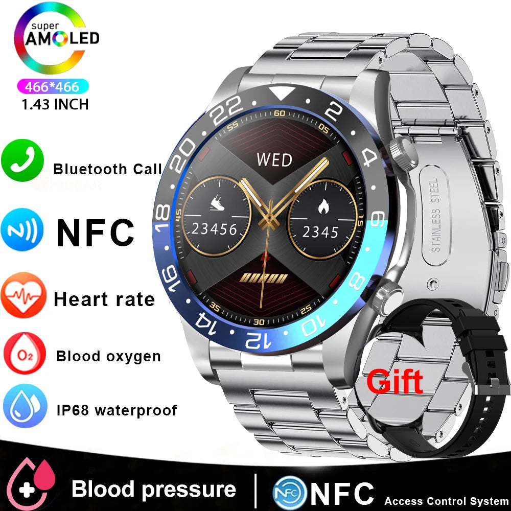Amoled Smart Watch With Bluetooth Calling And Fitness Tracking