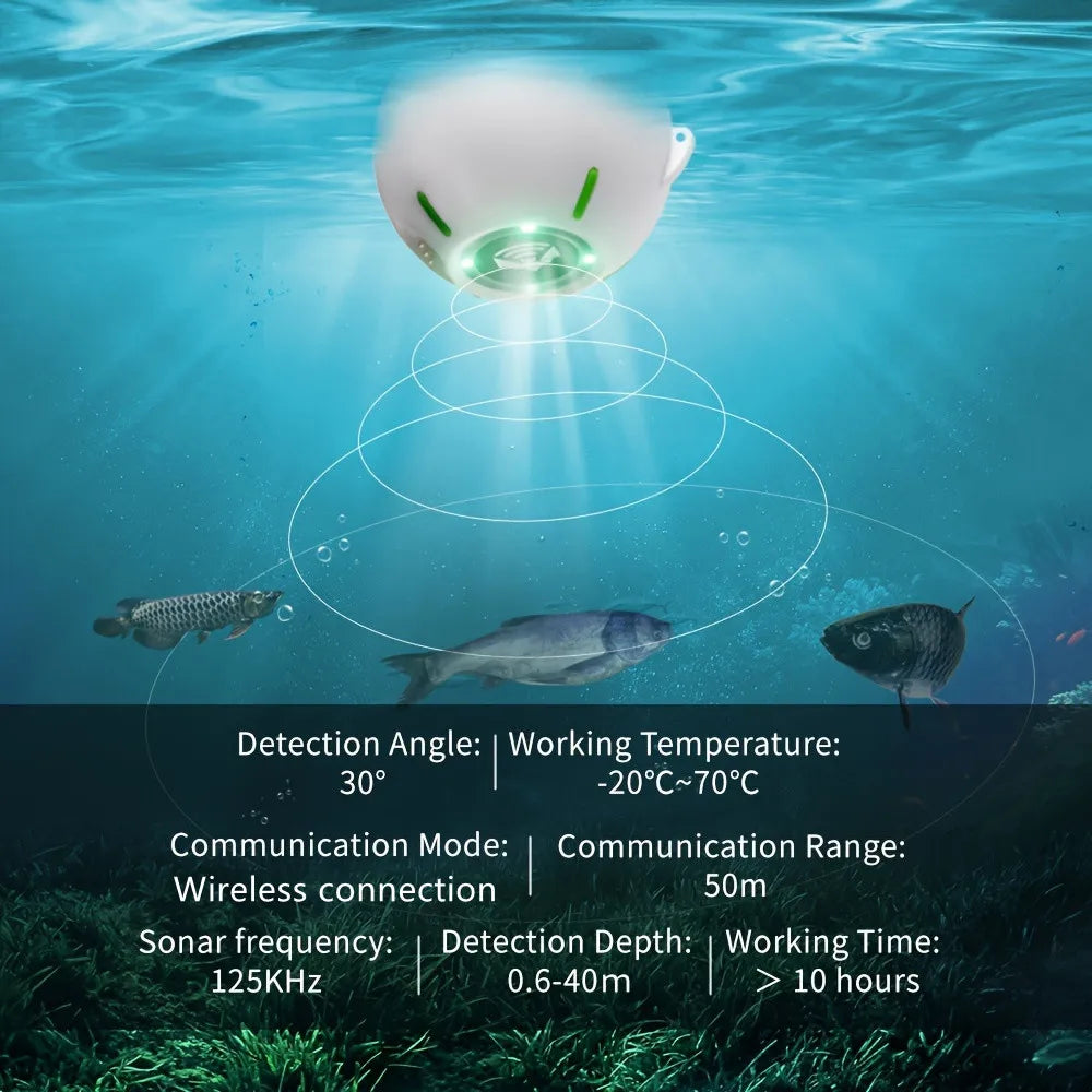 Joylog Smart Sonar Fish Finder Wireless Bait Boat Sensor