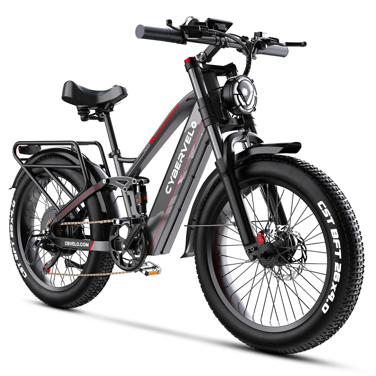 CBVELO 5000W Fat Tire Electric Bike With Long Range Battery