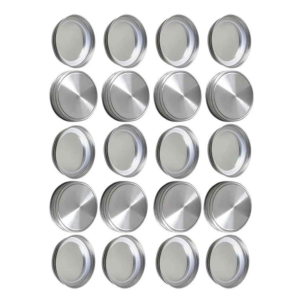Reusable Leak Proof Tinplate Mason Jar Replacement Lids