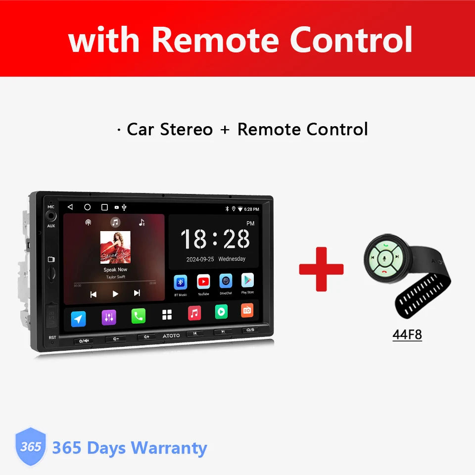 Atoto Android Car Stereo Receiver With Multimedia CarPlay Support
