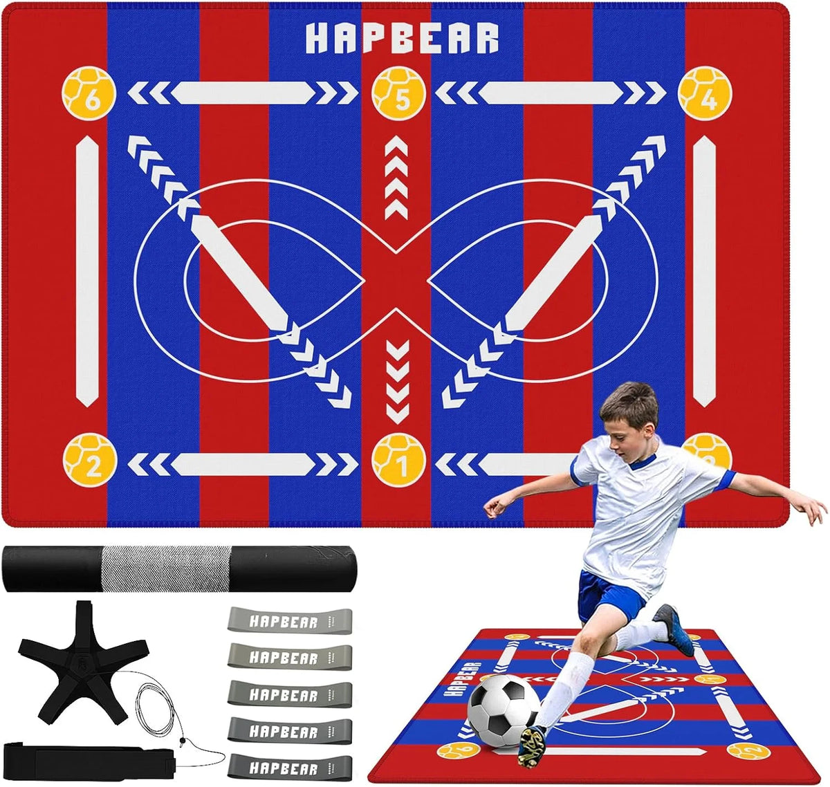 Professional Soccer Training Mat For Football Agility Drills