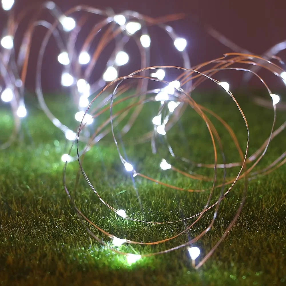 Solar LED Fairy Lights With 8 Modes Waterproof Outdoor Decor