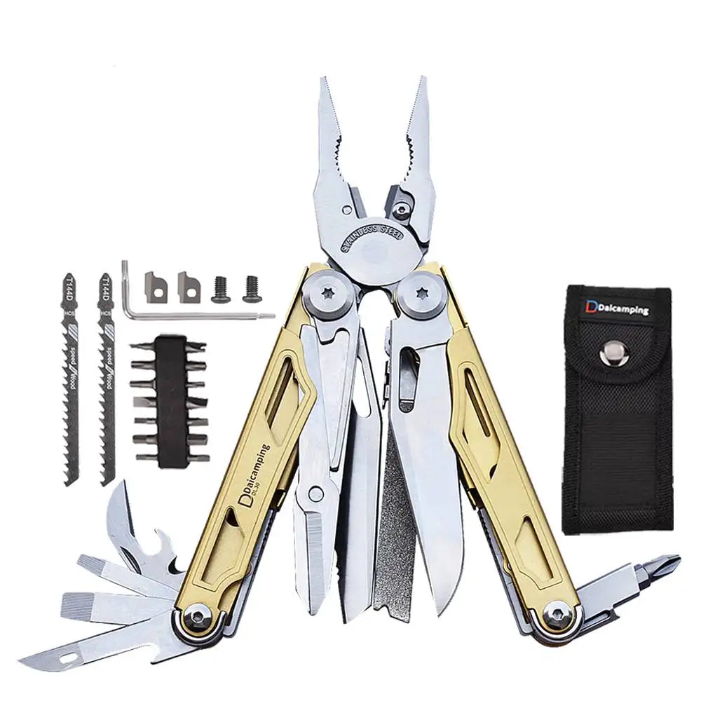 Daicamping Stainless Steel Multifunctional Plier Multi Tool