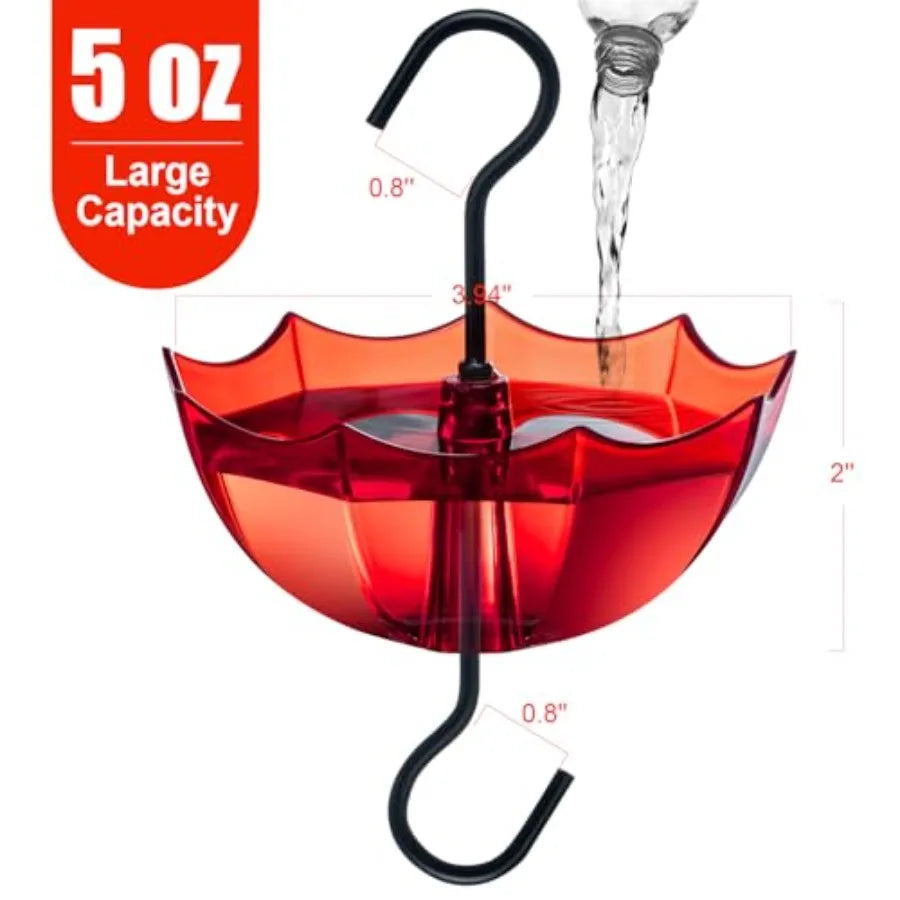Wooden Ant Moat Accessory For Hummingbird And Oriole Feeders