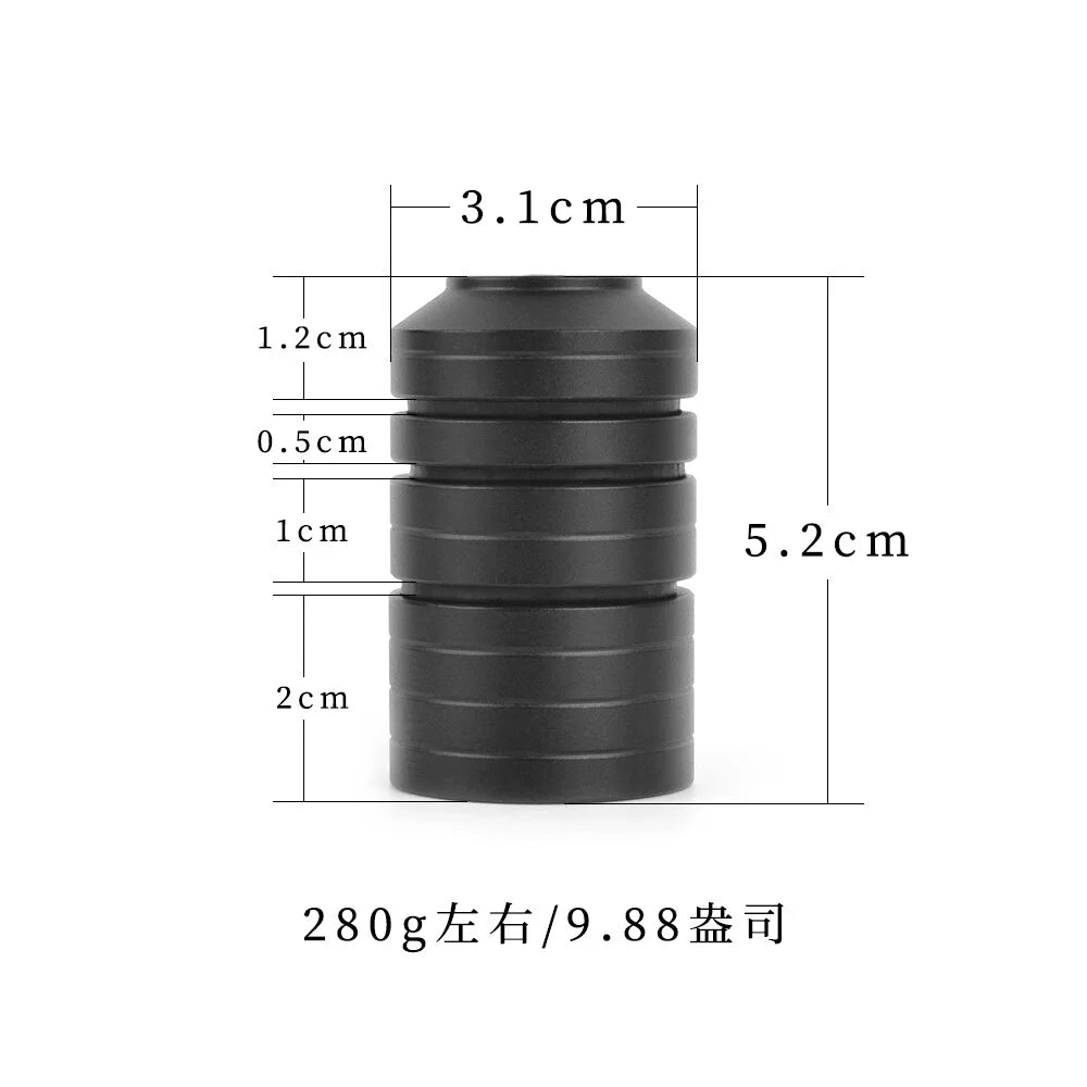 Stabilizer Counterweight Kit Stainless Steel Balance Bar for Compound Recurve Bow Hunting Target Shooting Practice