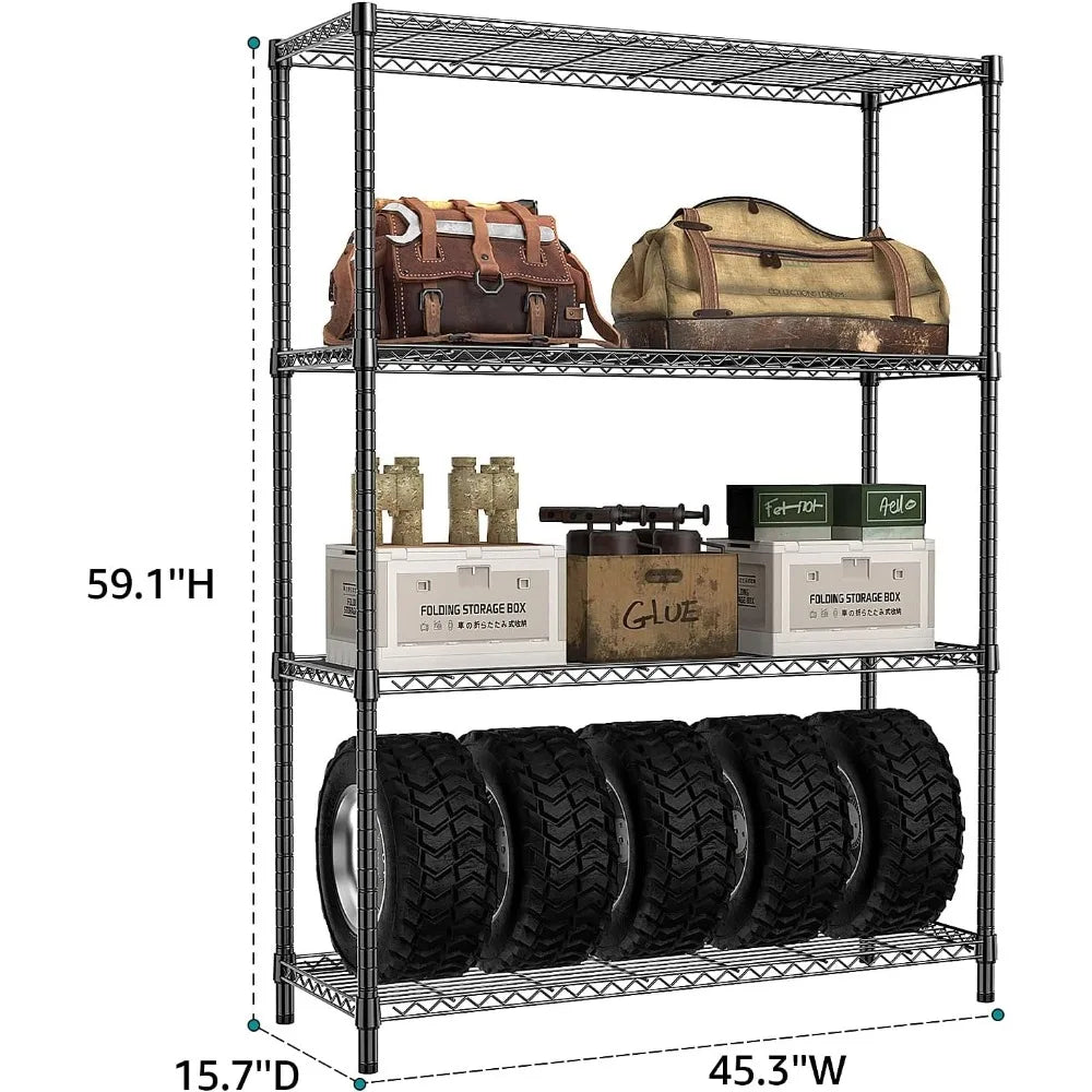 Heavy Duty Adjustable Steel Storage Shelving System
