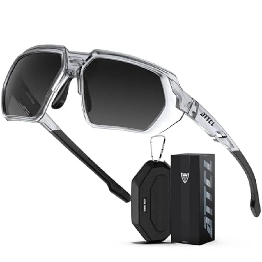 Sports Polarized Sunglasses With UV400 Protection And TR90 Frame