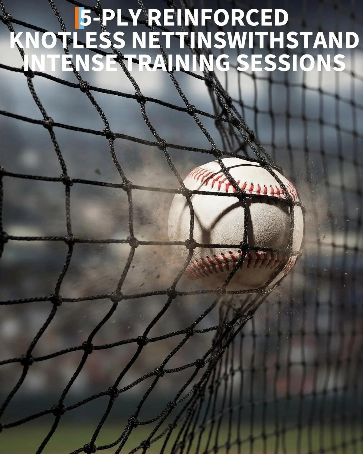 33Ft/22Ft Baseball Batting Cage, Baseball Training Equipment Netting Cages, with Frame & Net – Practice Hitting, Pitching & Golf in Backyard or Field