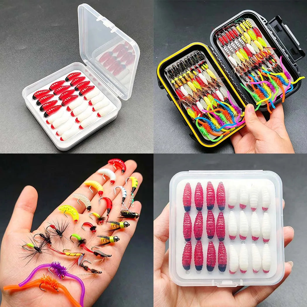 Professional Fly Fishing Kit With Dry Wet Nymph Trout Lures