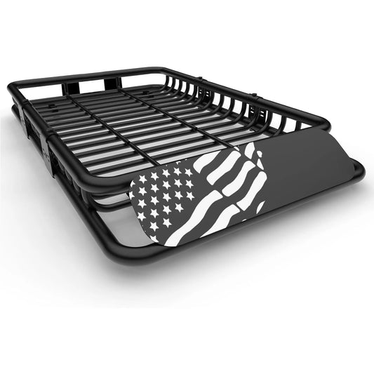 HiMISS Heavy Duty Roof Rack Cargo Luggage Basket Carrier