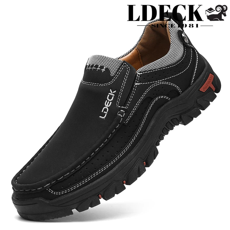 Men's Lightweight Slip On Casual Loafers With Non Slip Sole