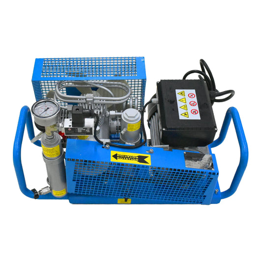 TUDIVING 4500Psi 300Bar High Pressure Diving Compressor,Four-cylinder Drive Compressor for Water Sport Paintball 110V