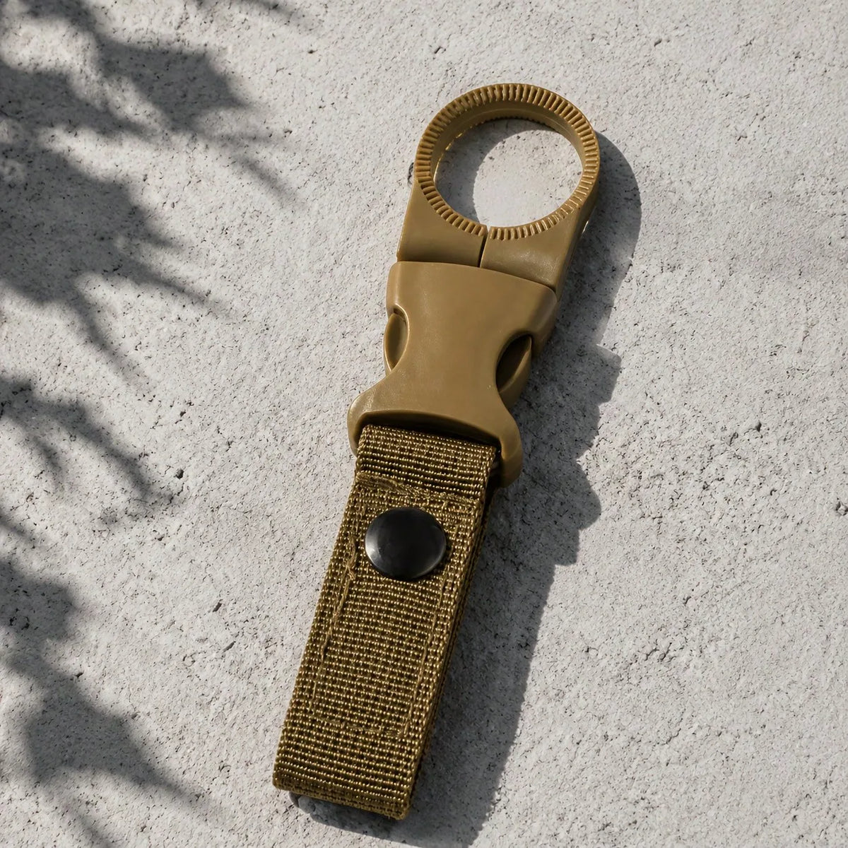 Nylon Carabiner Water Bottle Quick Clip Hooks For Outdoor Travel