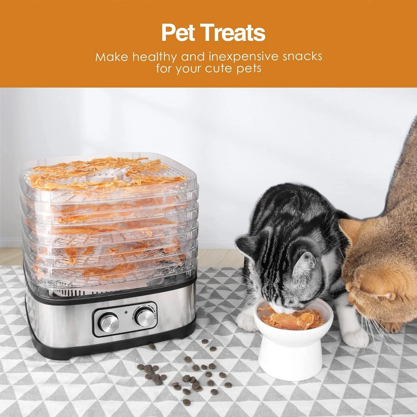 Premium Electric Food Dehydrator For Jerky Fruits And Vegetables