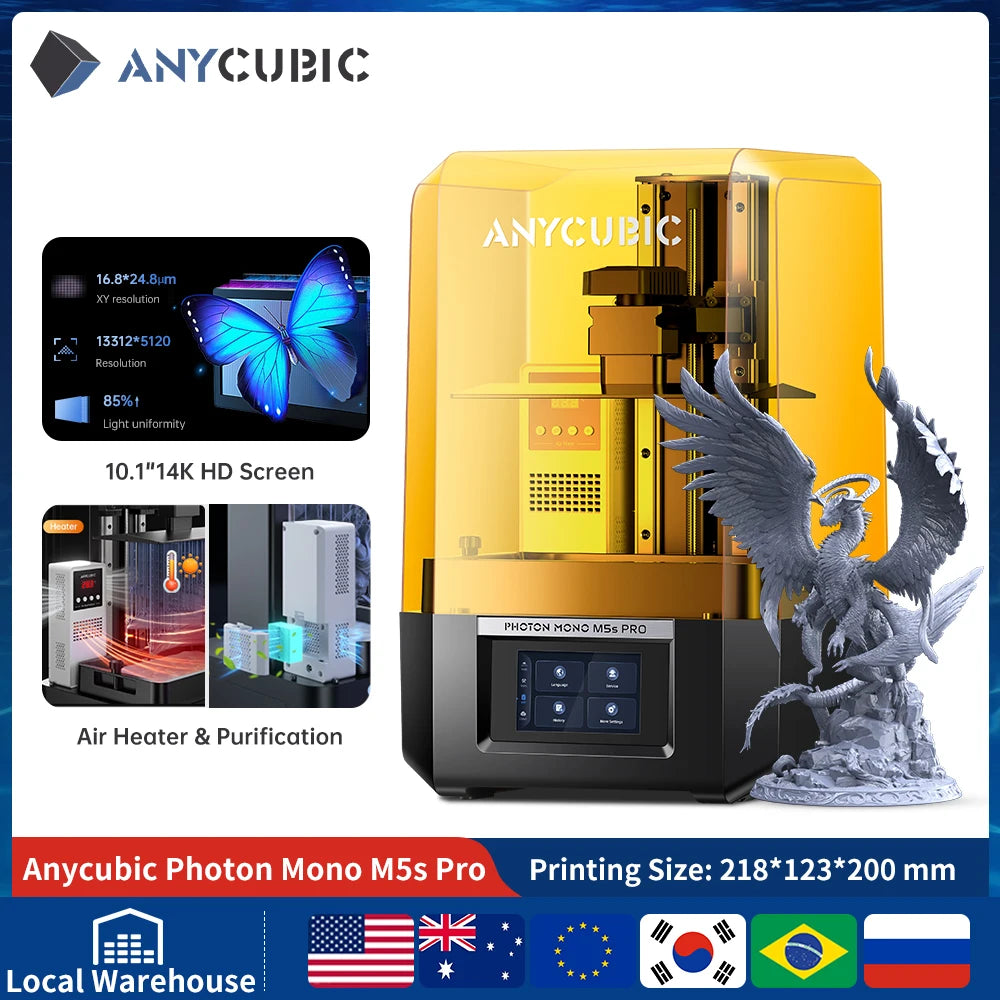 Anycubic Photon Mono Series DLP SLA LCD Resin 3D Printer