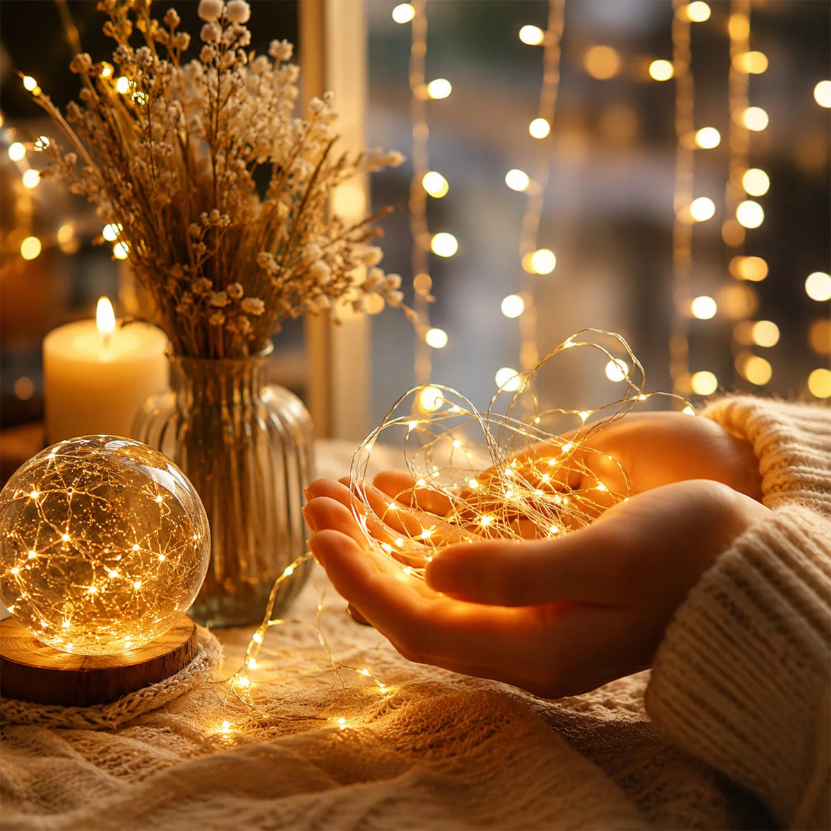Ledoor Battery Powered String Fairy Lights Wedding Decor