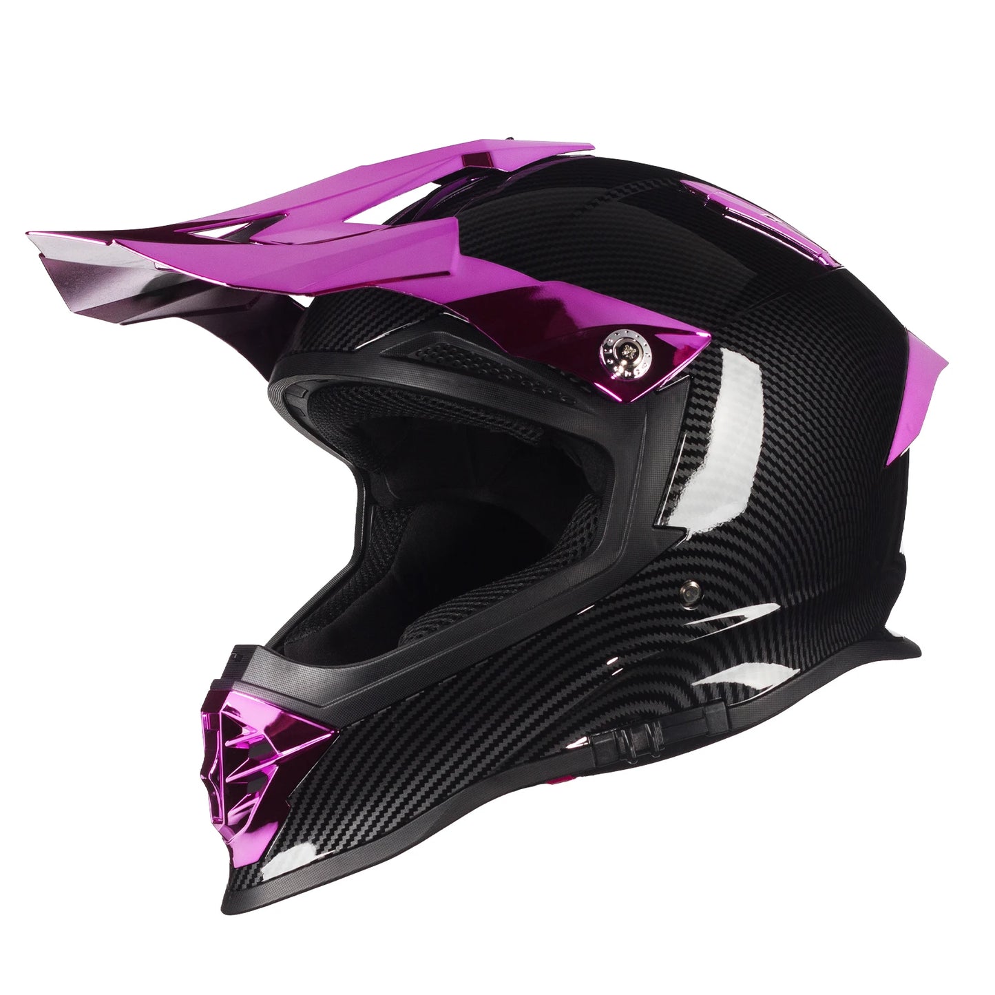 Crown Racing Full Face Motocross Helmet With Goggles Dot Approved