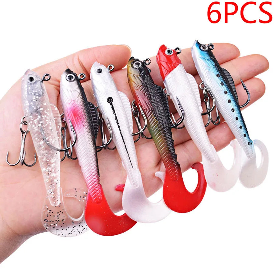 Bodecin Artificial Fishing Lures And Premium Silicone Baits