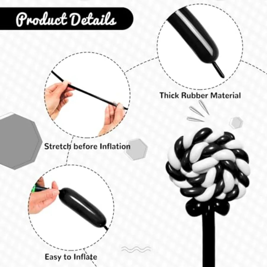Premium Long Balloons For Balloon Arch And Twisting Decorations