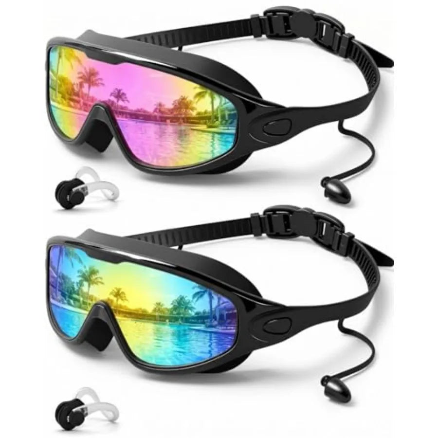 Wide View Anti Fog Swimming Goggles For Men And Women