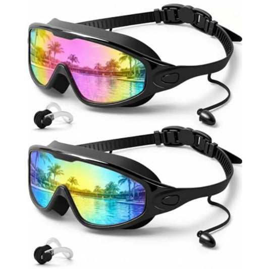 Wide View Anti Fog Swimming Goggles For Men And Women