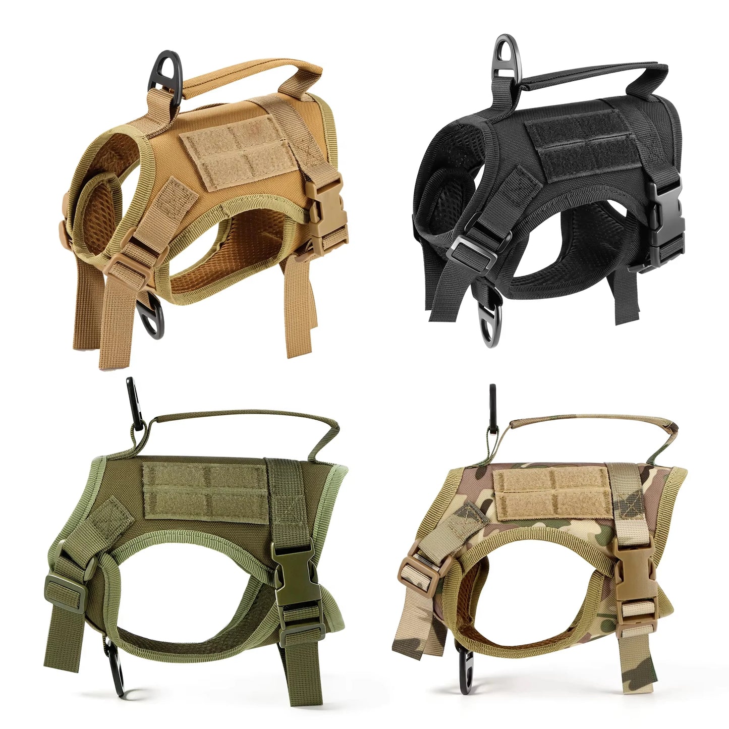 Petravel Tactical Cat Harness And Leash Set With Handle
