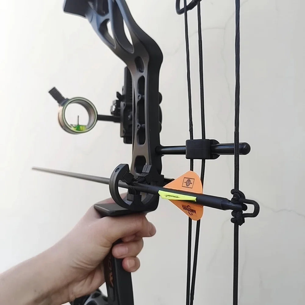 Compound Bow 0-70lbs Adjustable 80% Let-off 325fps Aluminum Alloy Riser Right Hand for Hunting Shooting Outdoor Target Practice