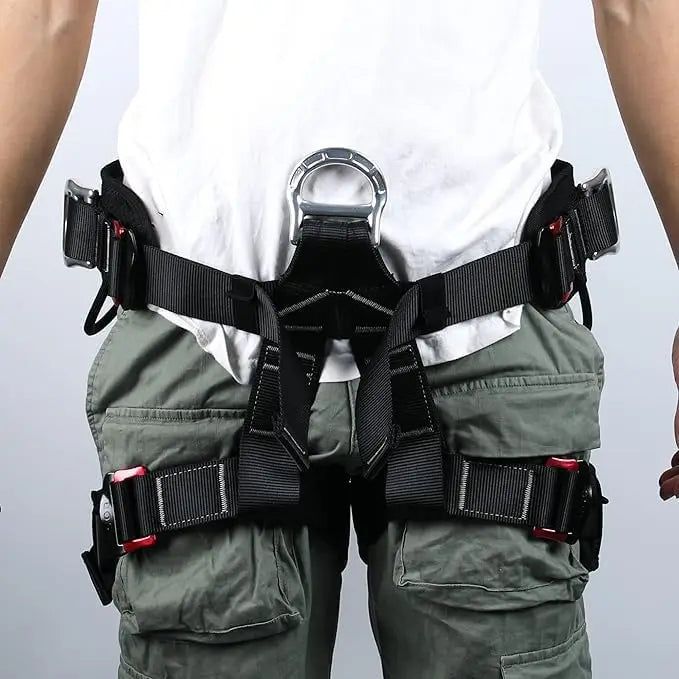 Professional Adjustable Safety Harness For Rock Climbing And Rescue