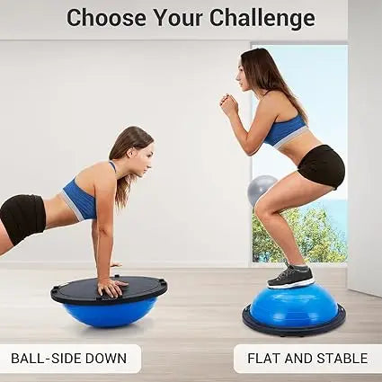 Professional Half Balance Ball Trainer For Yoga And Fitness