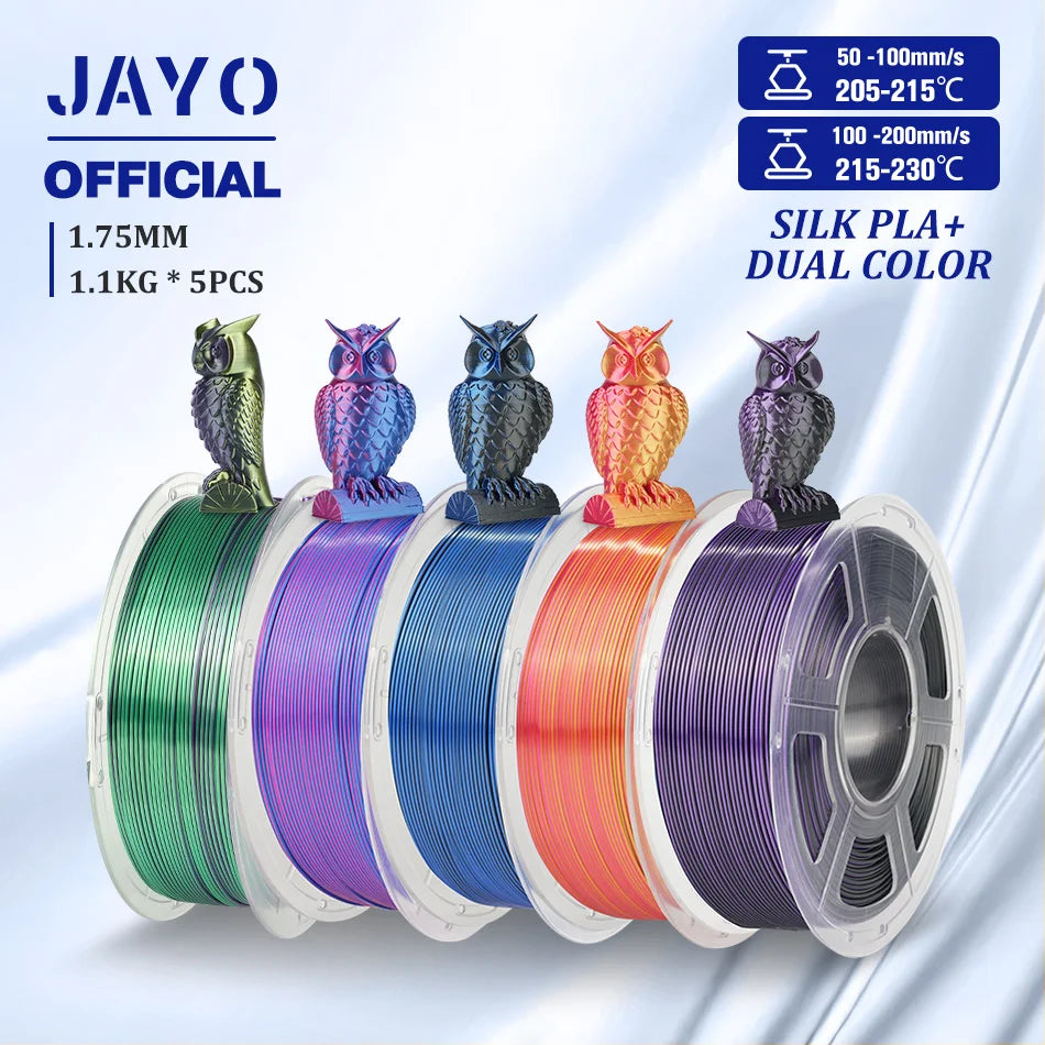 JAYO Premium PLA Filament For 3D Printing Low Shrinkage