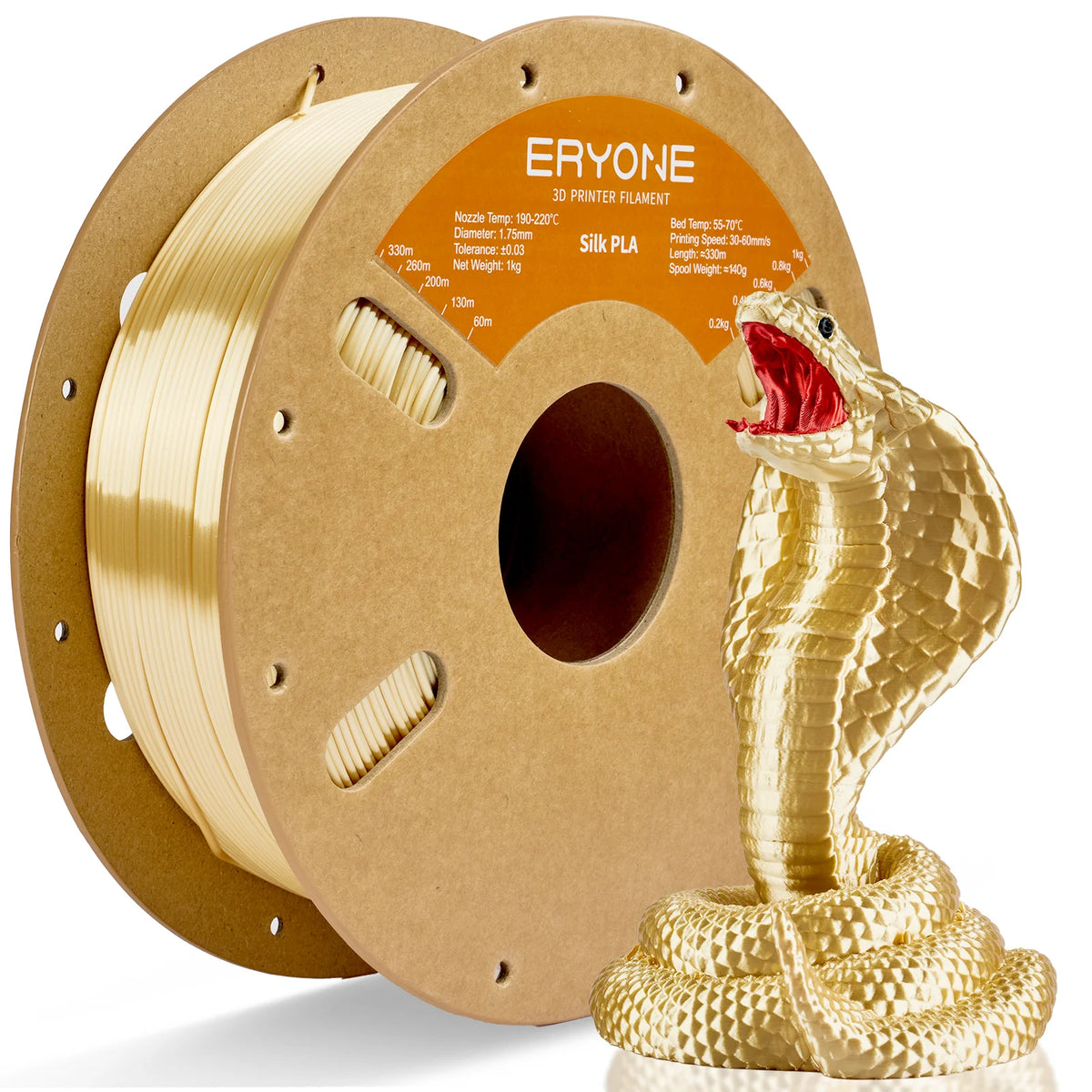 Eryone Silk PLA 3D Printer Filament For Premium Creations