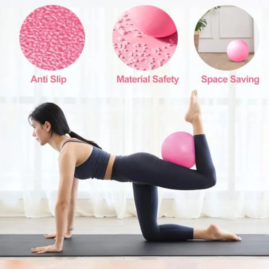 Barre Exercise Ball for Yoga Pilates Stability and Core Training