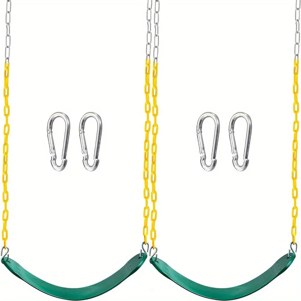 Joyfy Metal Swing Seats With Chain And Hooks For Yard