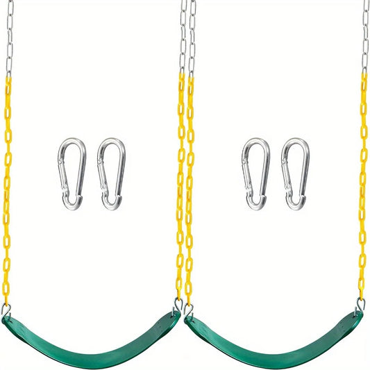 Joyfy Metal Swing Seats With Chain And Hooks For Yard