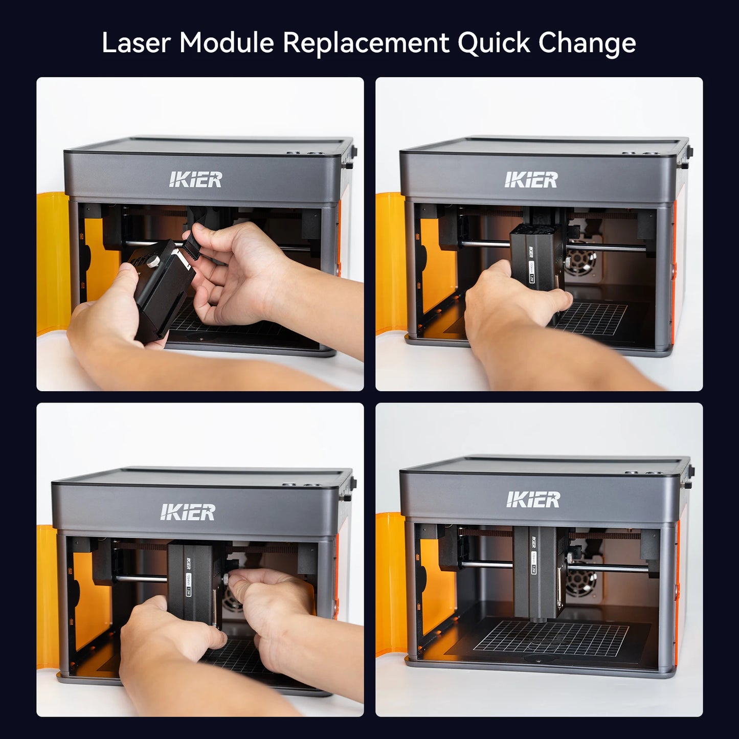 Ikier Flex High Precision Portable Laser Engraver Machine