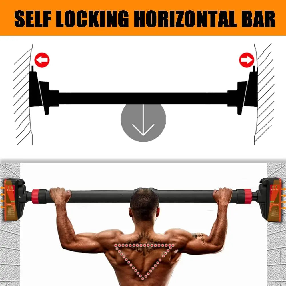 Adjustable Doorway Pull Up Bar for Home Gym Strength Training