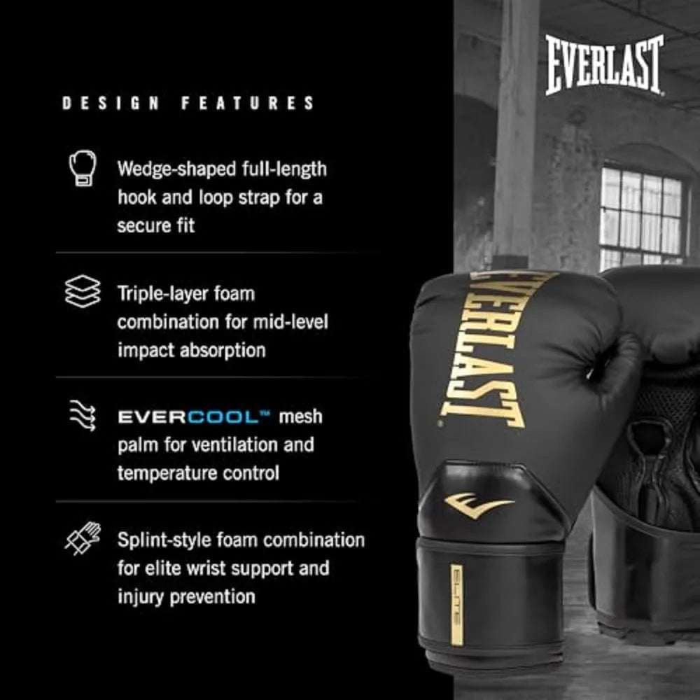 Everlast Elite 2 Professional Boxing Gloves For Serious Training