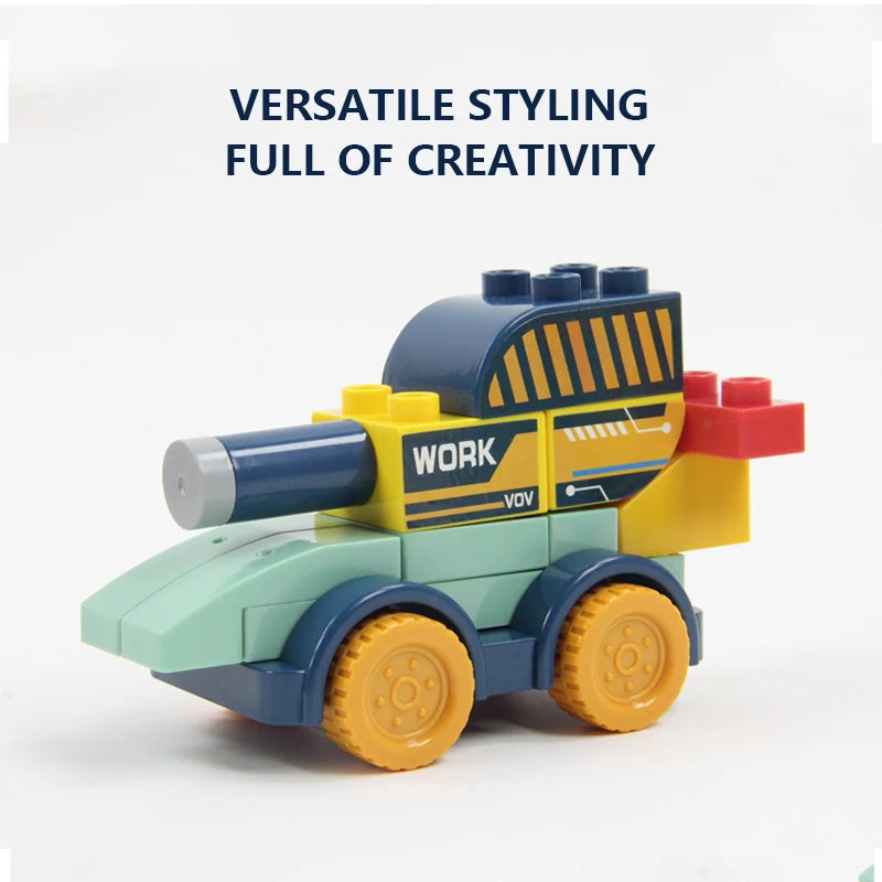 SALYWEE Large Particle Building Blocks Dinosaur Mechanical Creative Educational Toy
